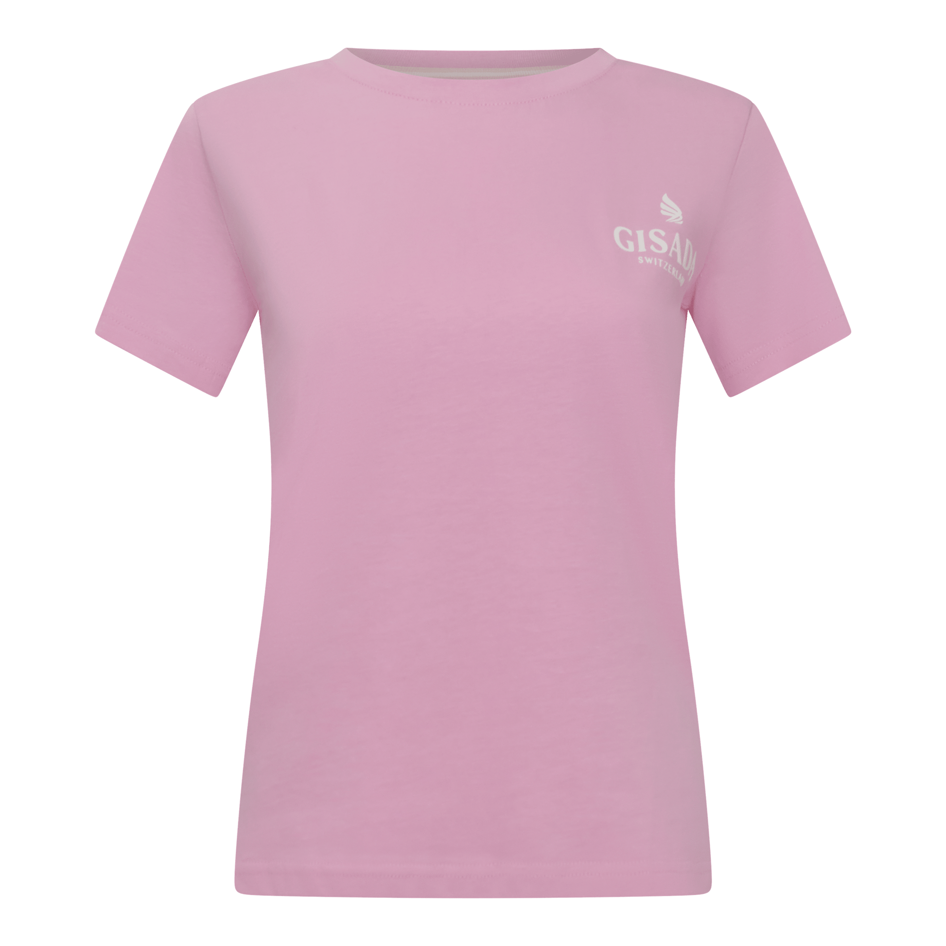 Regular Fit T-Shirt in Jersey Cotton with Small Silicon Logo - Gisada.com