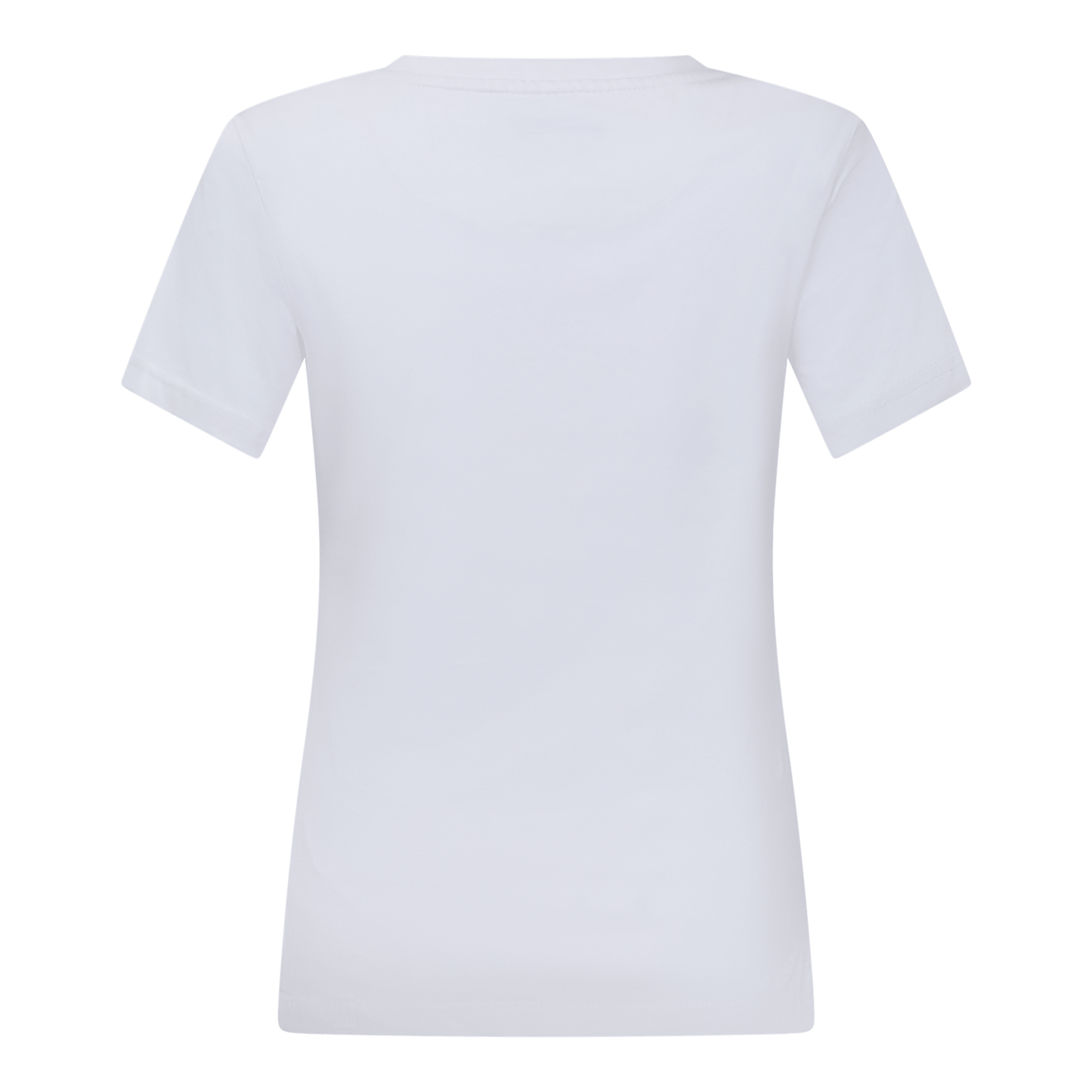 Regular Fit T-Shirt in Jersey Cotton with Small Silicon Logo - Gisada.com
