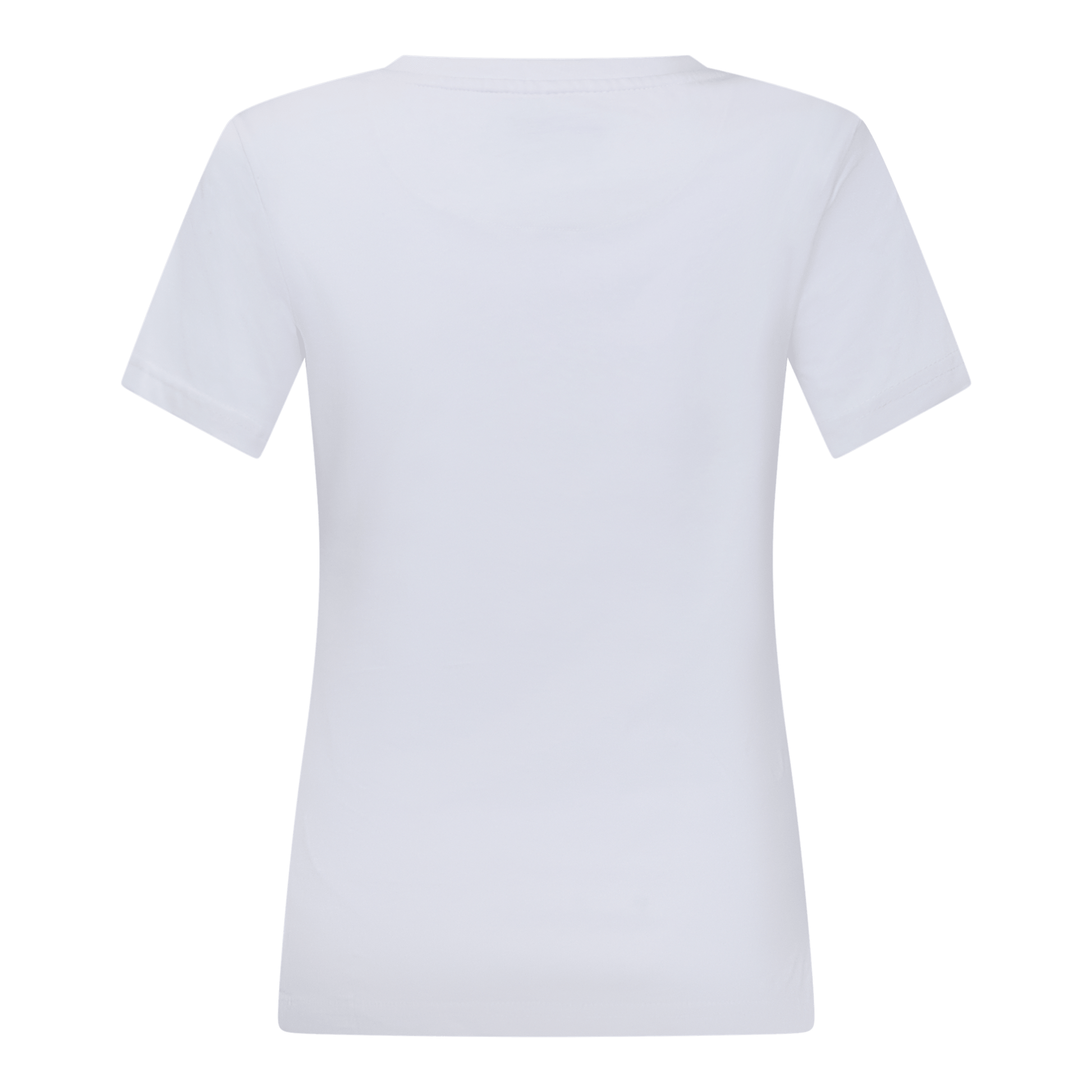 Regular Fit T-Shirt in Jersey Cotton with Small Silicon Logo - Gisada.com