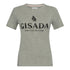 Regular Fit T-Shirt in Jersey Cotton with Small Silicon Logo - Gisada.com
