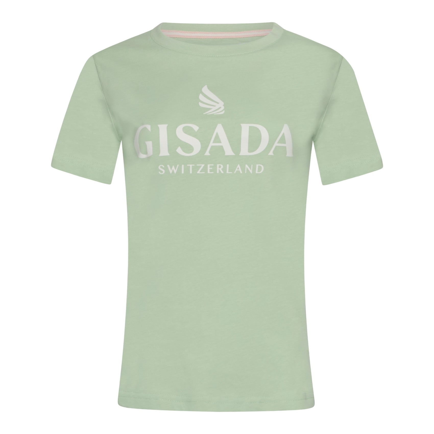 Regular Fit T-Shirt in Jersey Cotton with Small Silicon Logo - Gisada.com