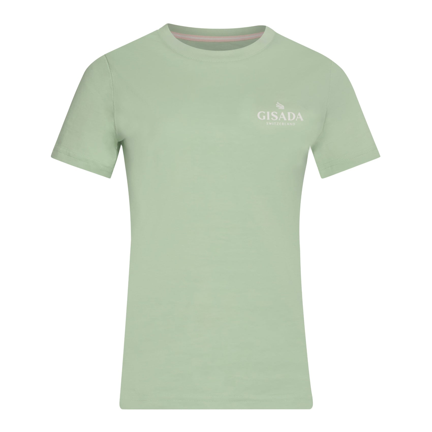Regular Fit T-Shirt in Jersey Cotton with Small Silicon Logo - Gisada.com