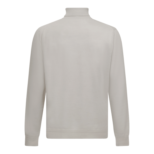 Regular Fit Turtleneck Pullover - Gisada.com