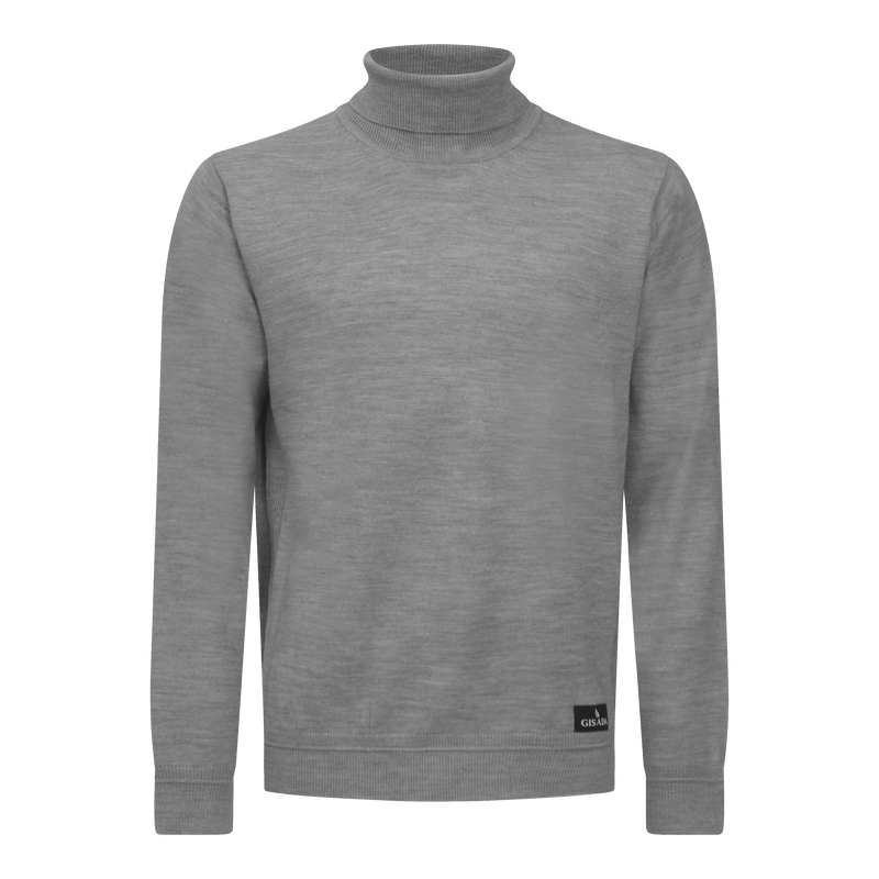 Regular Fit Turtleneck Pullover - Gisada.com