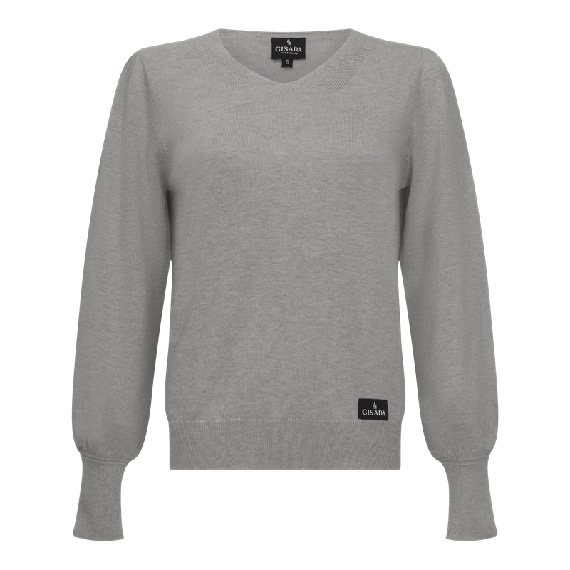 Regular Fit V - Neck Pullover - Gisada.com