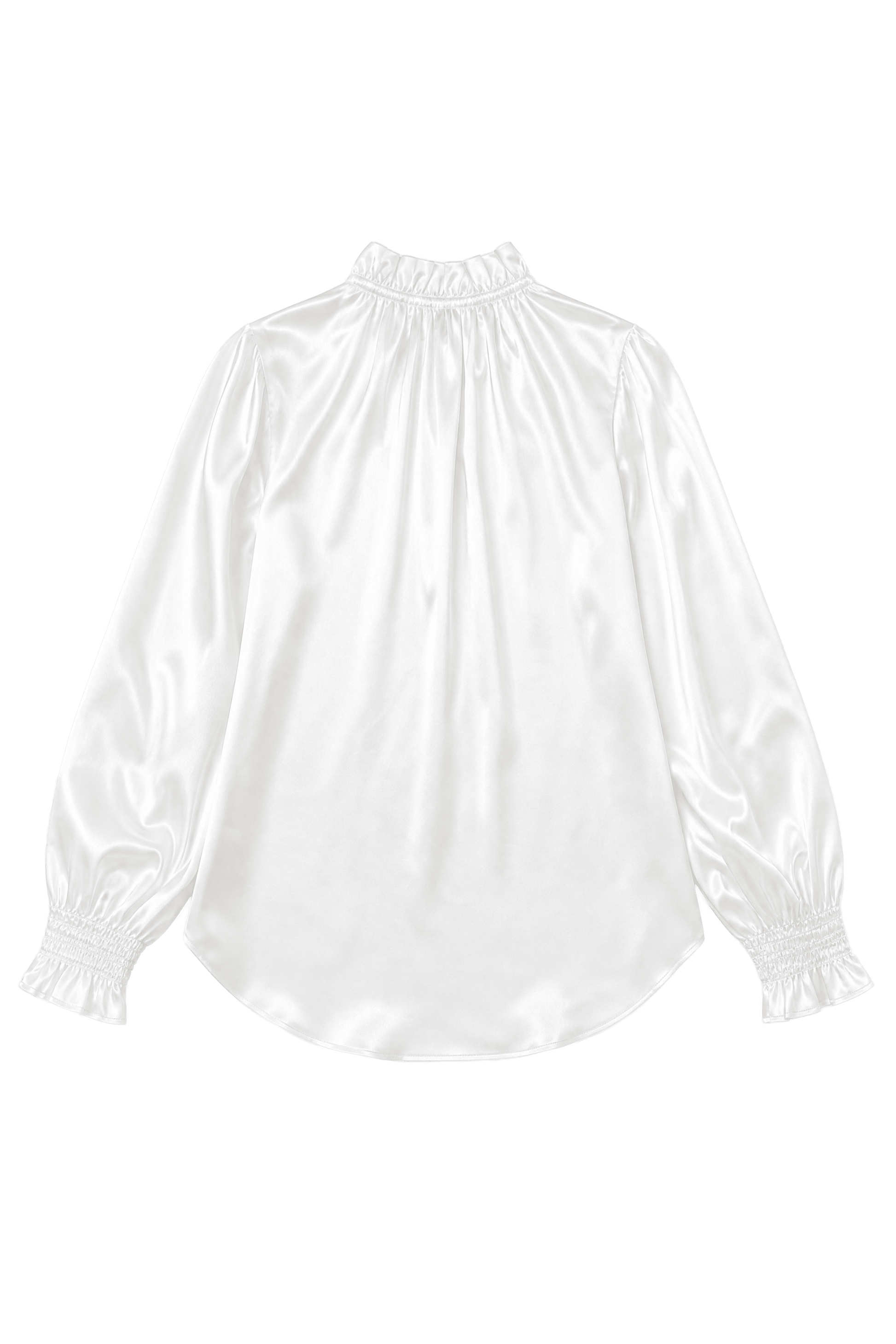 Satin Silk Blouse - Gisada.com
