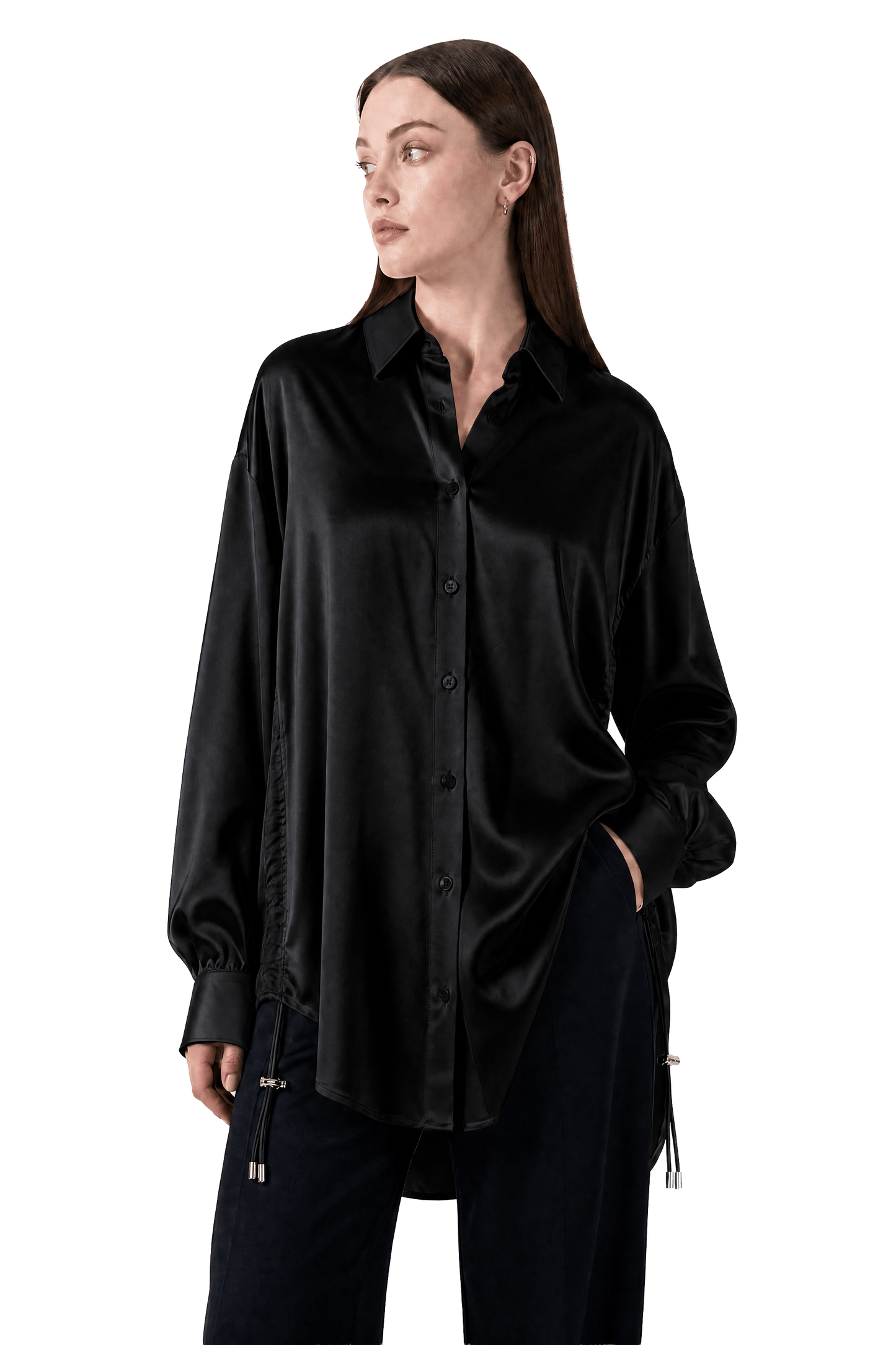 Satin Silk Shirt - Gisada.com