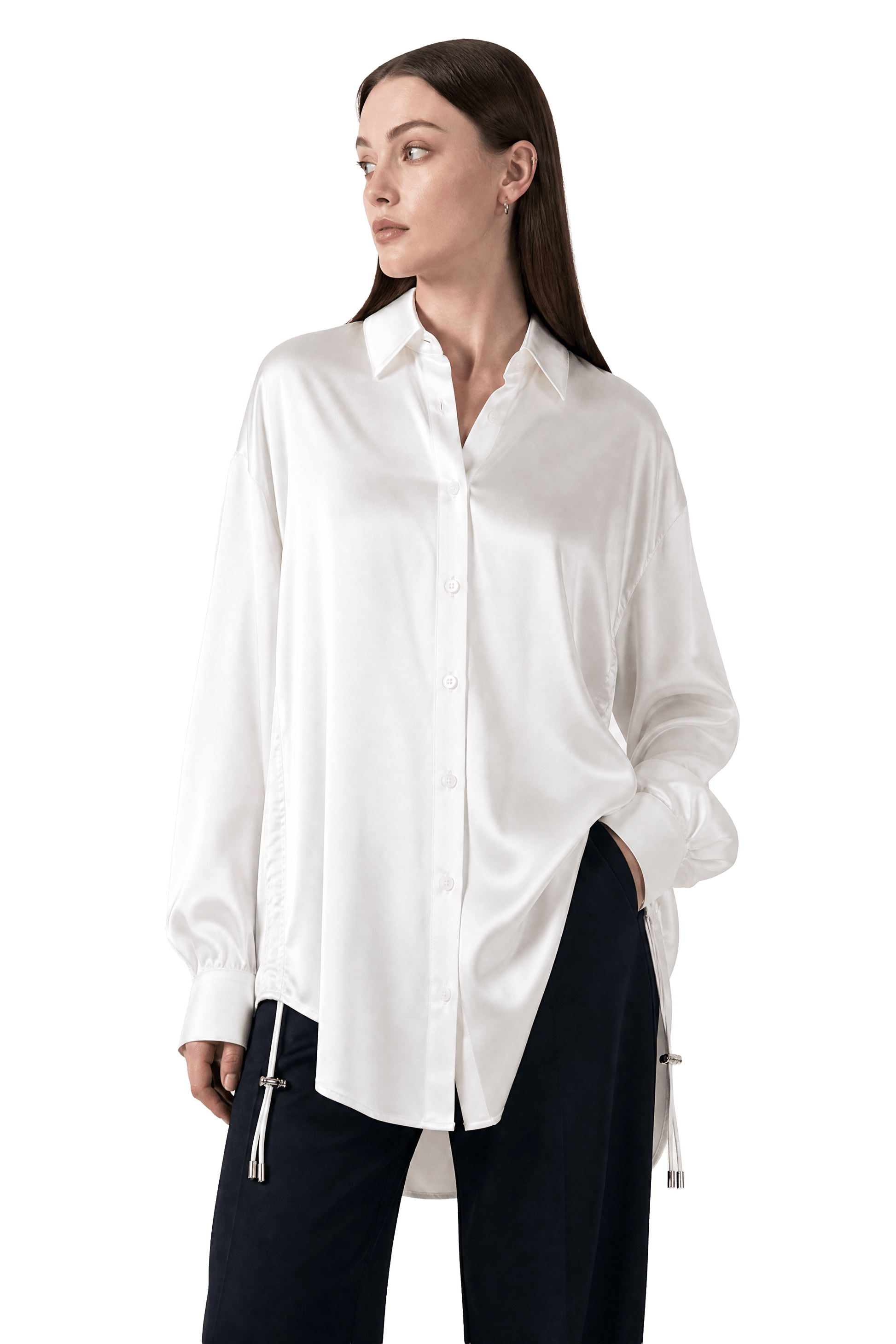 Satin Silk Shirt - Gisada.com