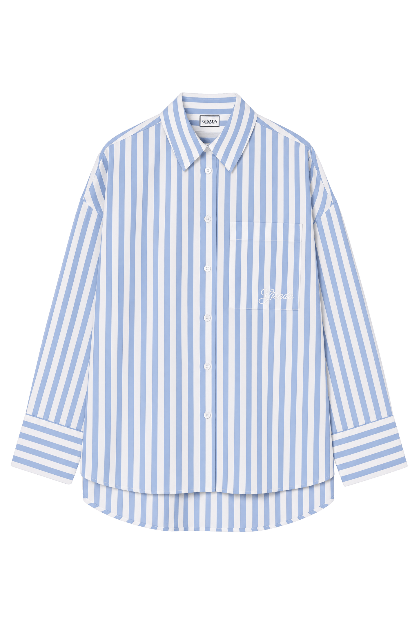 Silk Cotton Poplin Shirt - Gisada.com