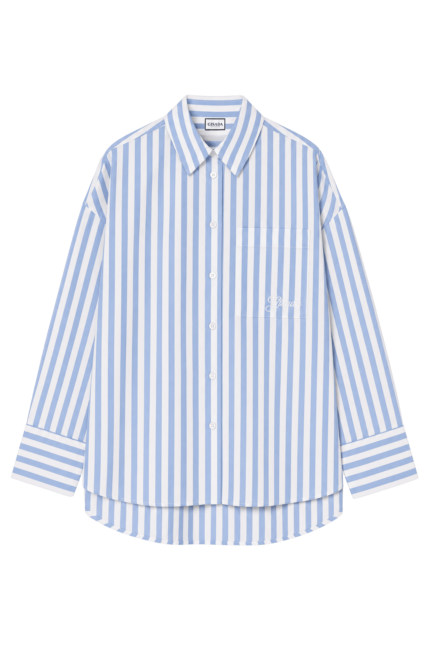 Silk Cotton Poplin Shirt - Gisada.com