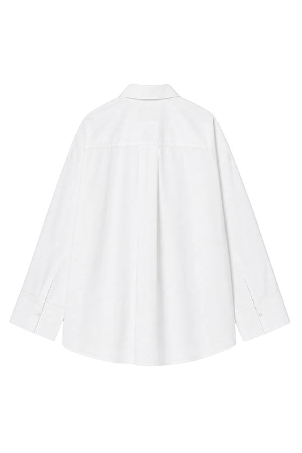 Silk Cotton Poplin Shirt