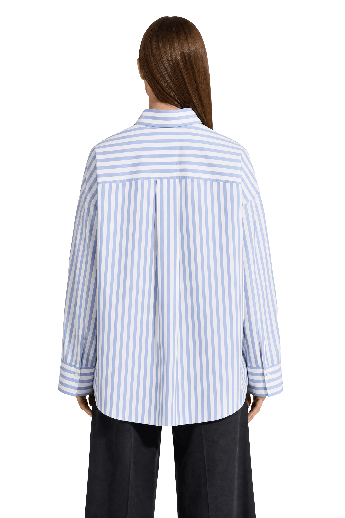 Silk Cotton Poplin Shirt - Gisada.com