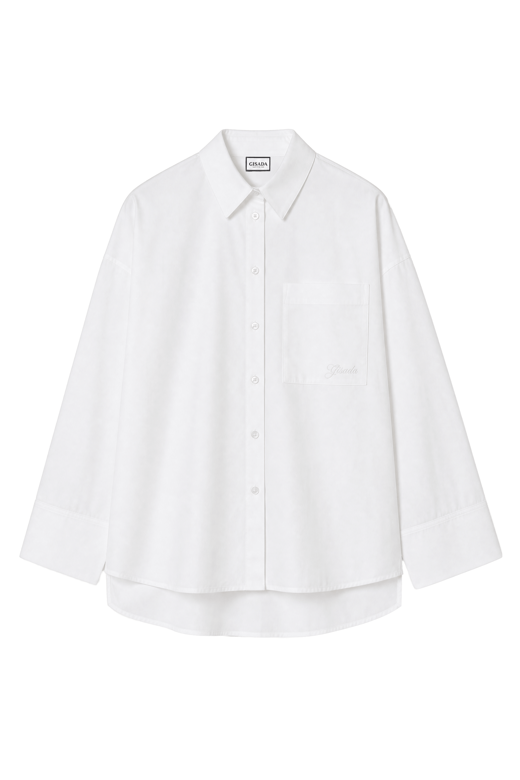 Silk Cotton Poplin Shirt - Gisada.com