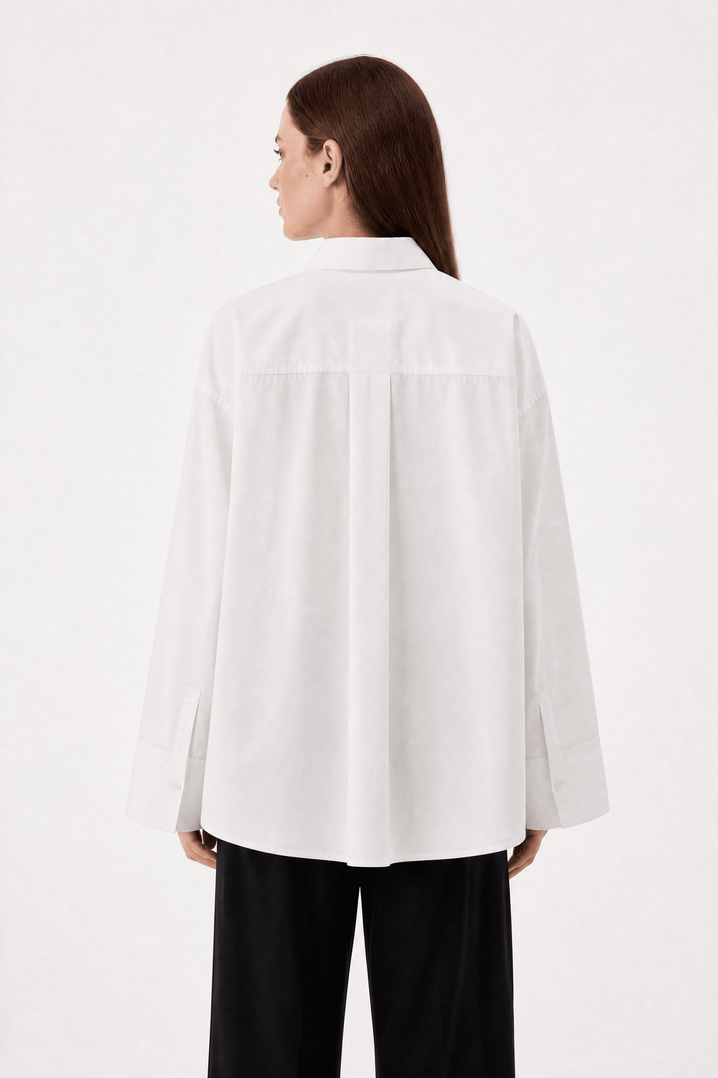 Silk Cotton Poplin Shirt - Gisada.com