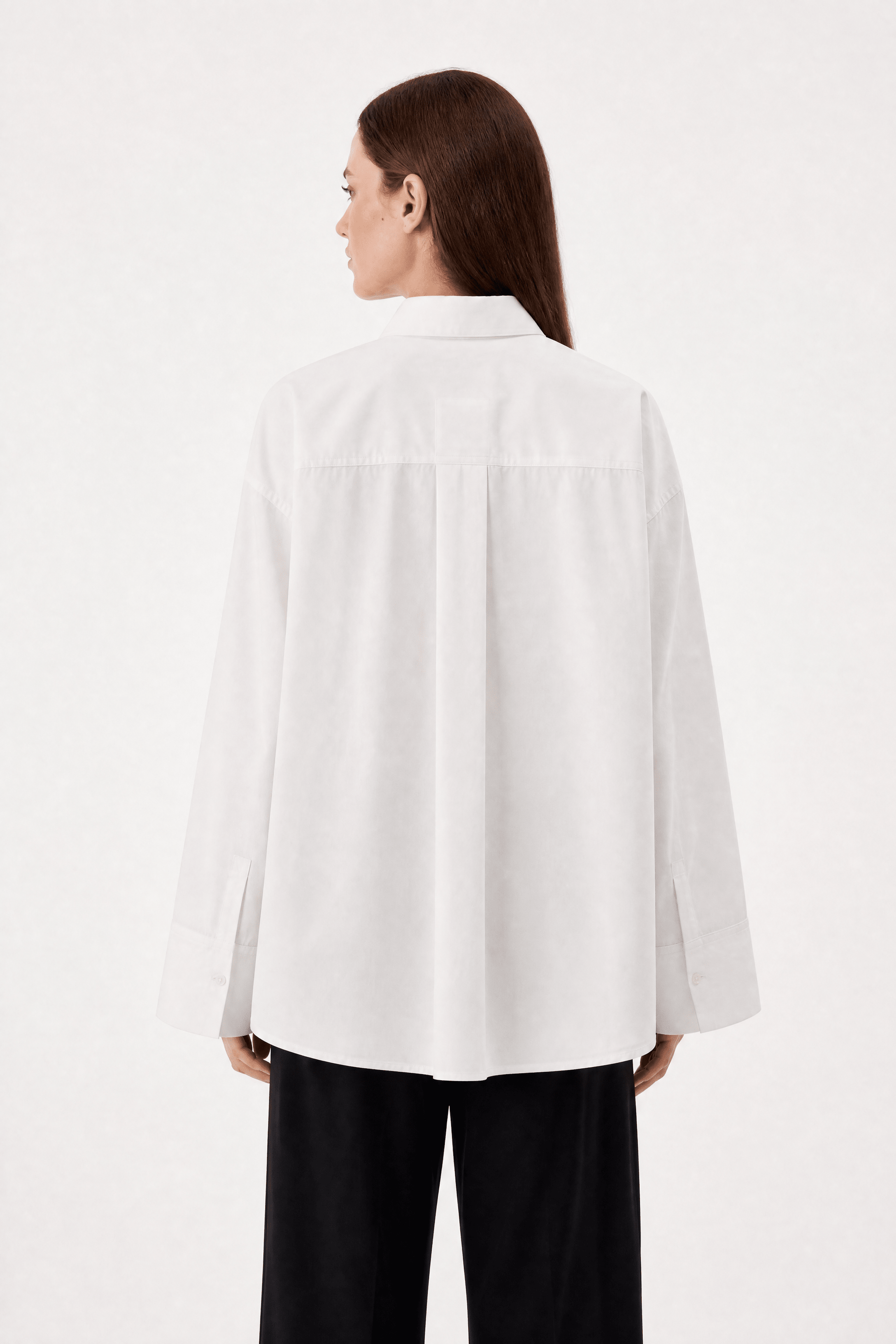 Silk Cotton Poplin Shirt - Gisada.com