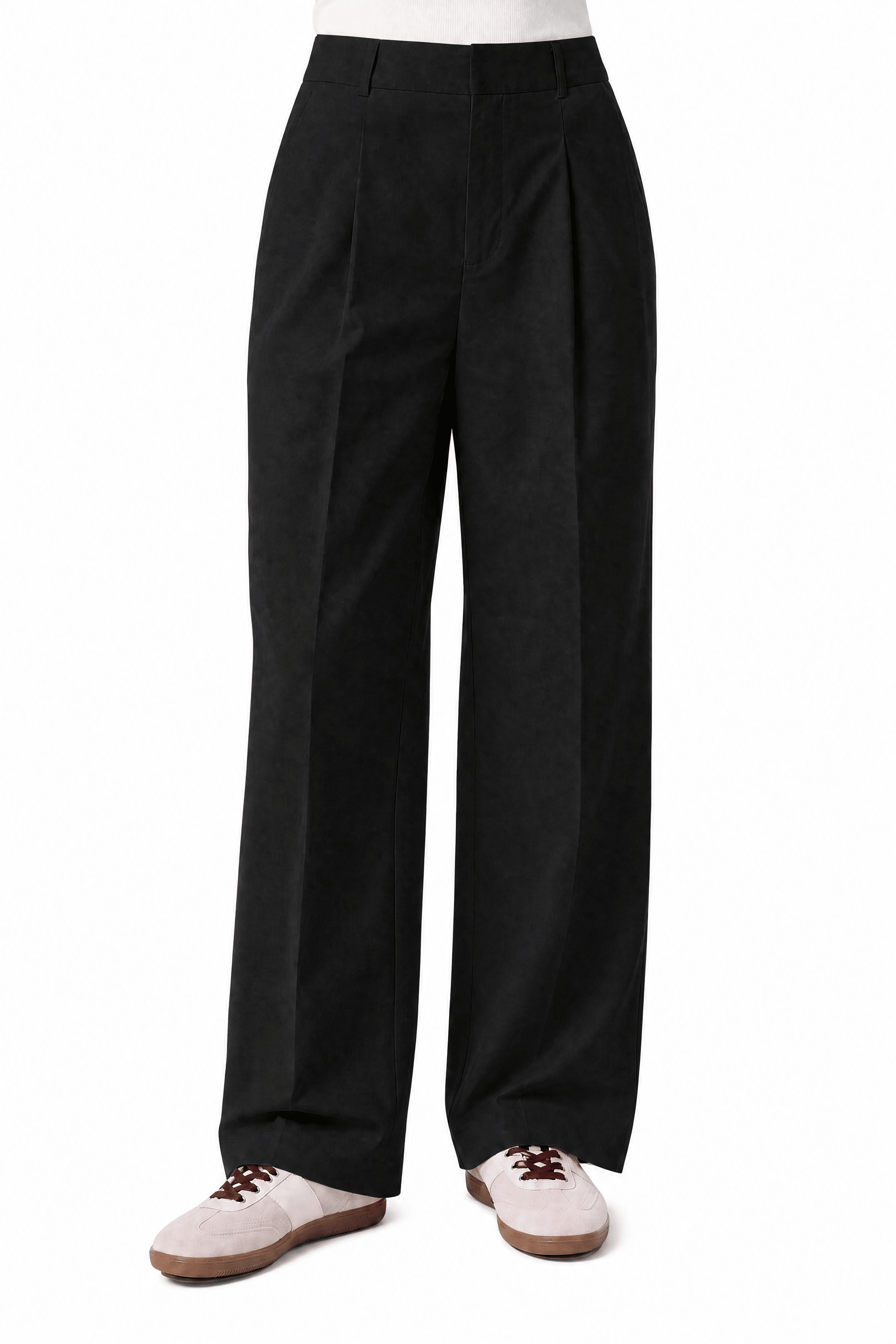 Single Pleat Pants - Gisada.com