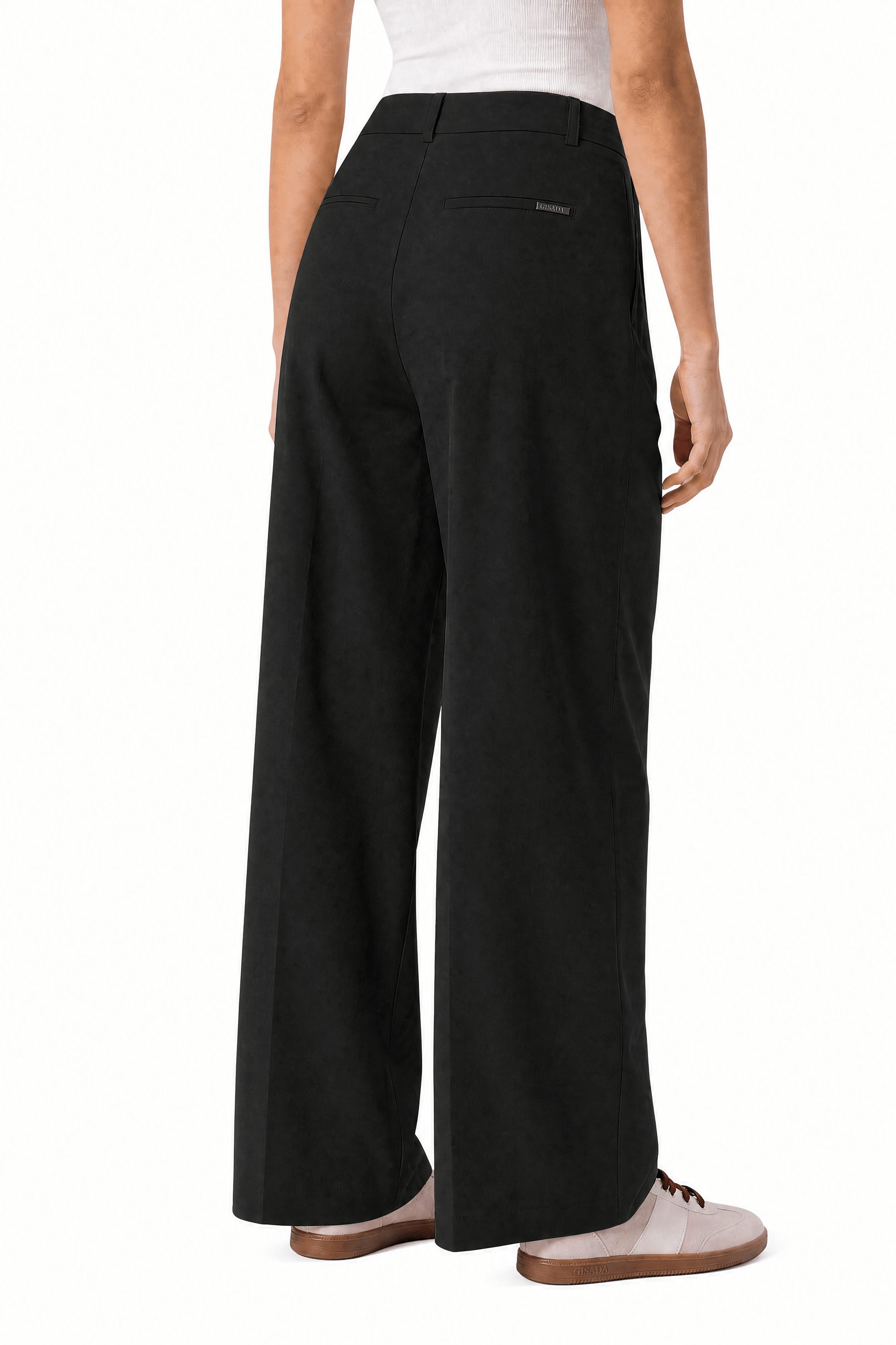 Single Pleat Pants - Gisada.com