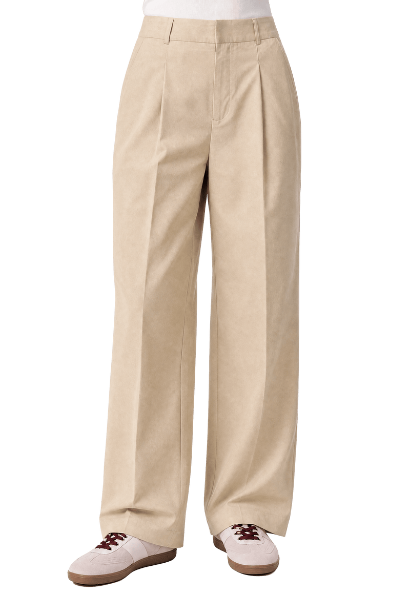 Single Pleat Pants - Gisada.com