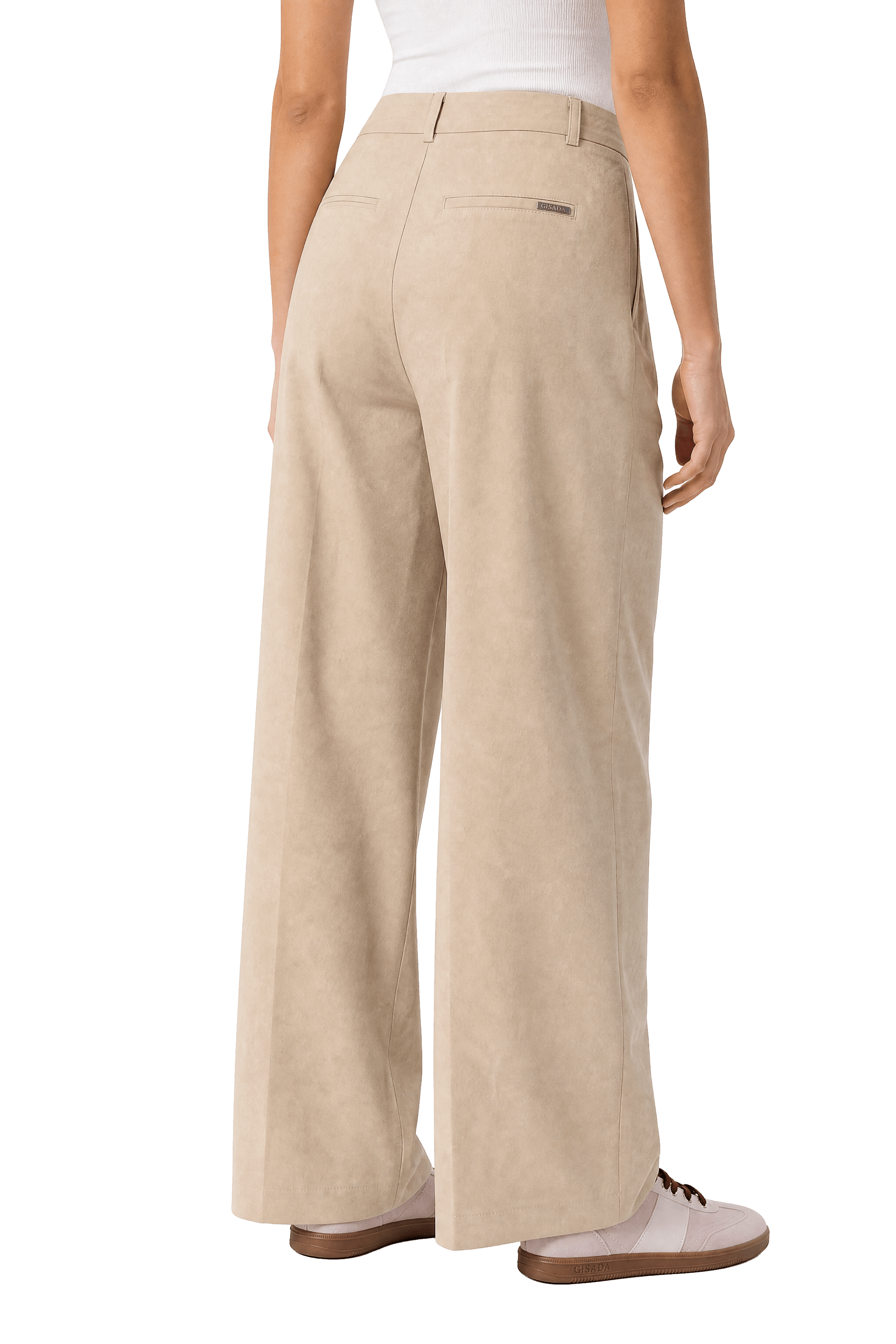 Single Pleat Pants - Gisada.com