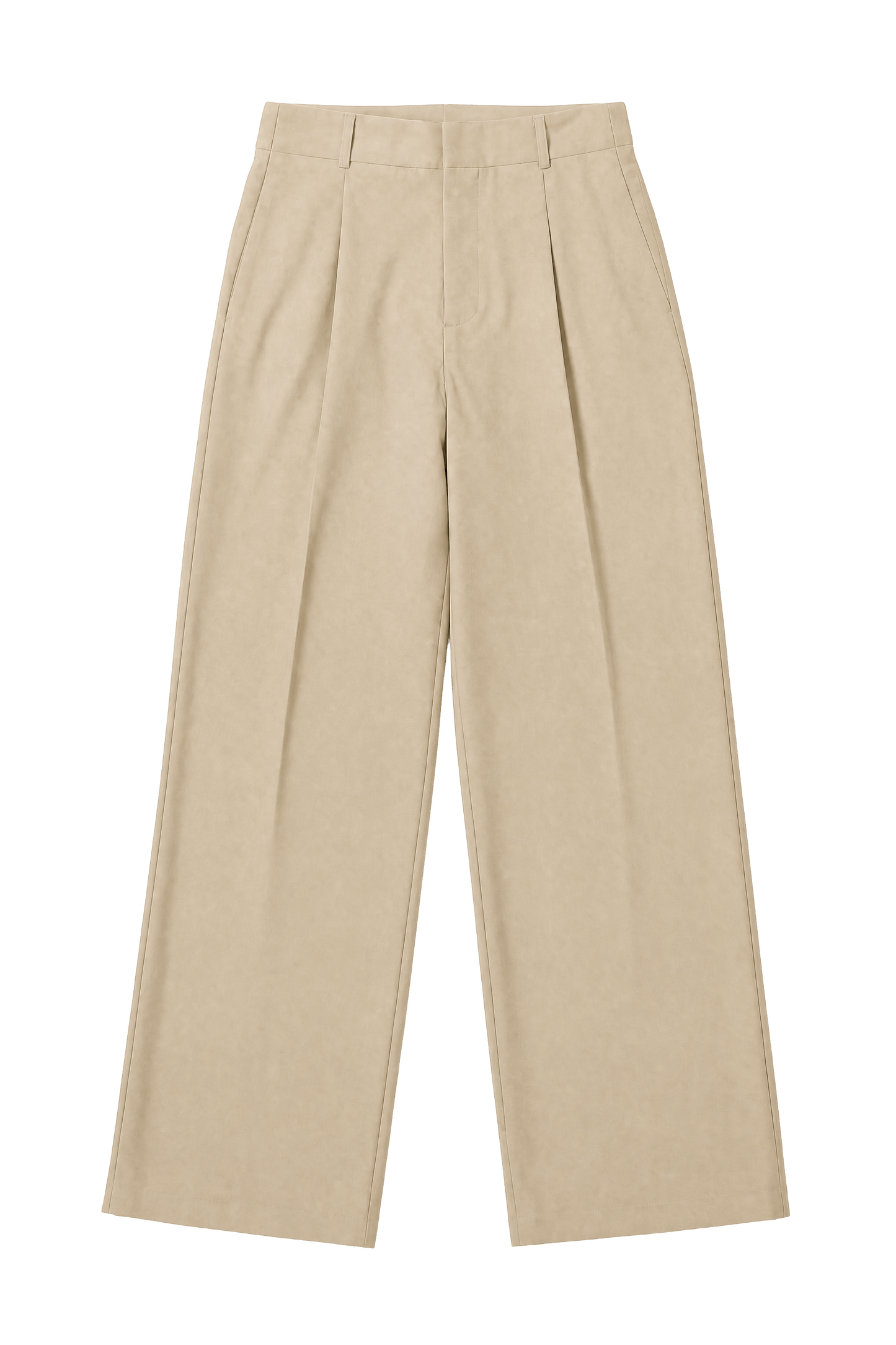 Single Pleat Pants - Gisada.com