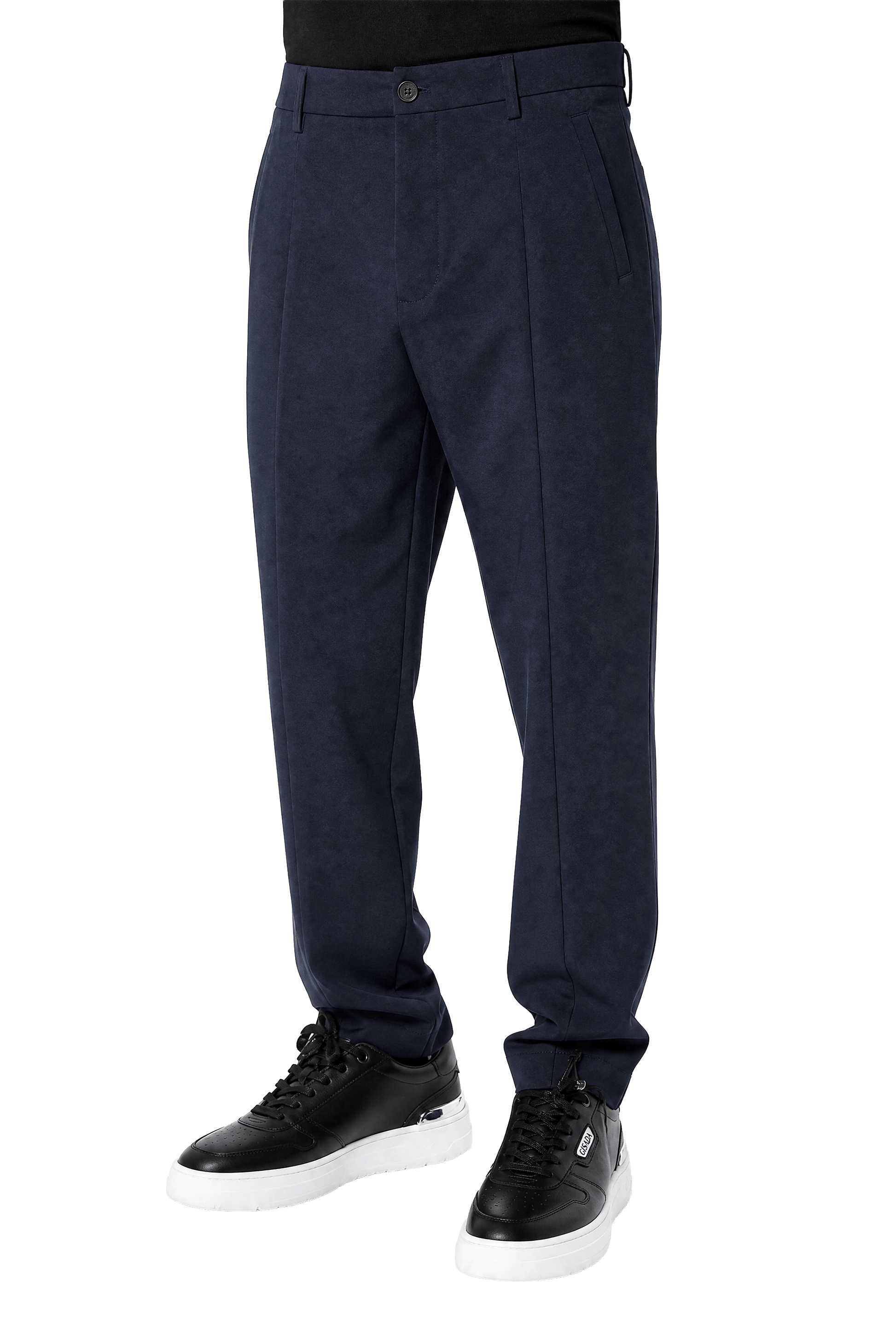 Single-Pleat Wool Blend Pants - Gisada.com
