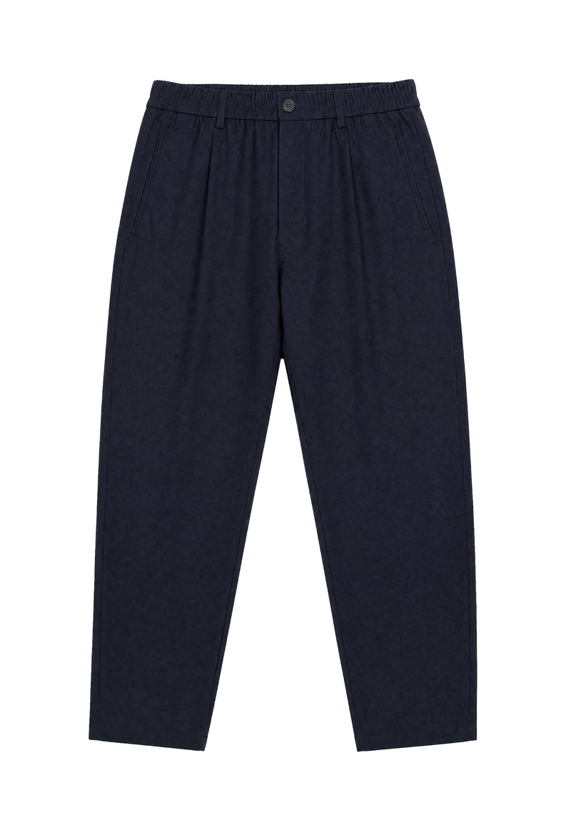 Single-Pleat Wool Blend Pants - Gisada.com