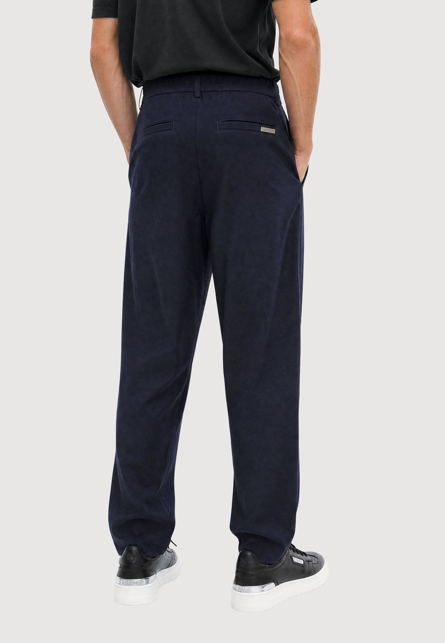 Single-Pleat Wool Blend Pants - Gisada.com