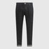 Slim Denim Jeans with Allover Gisada Laser Print and Inside Bottom Label - Gisada.com
