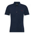 Slim Fit Short Sleeves Polo in Interlock Piquet with Embroidery Gisada Logo - Gisada.com