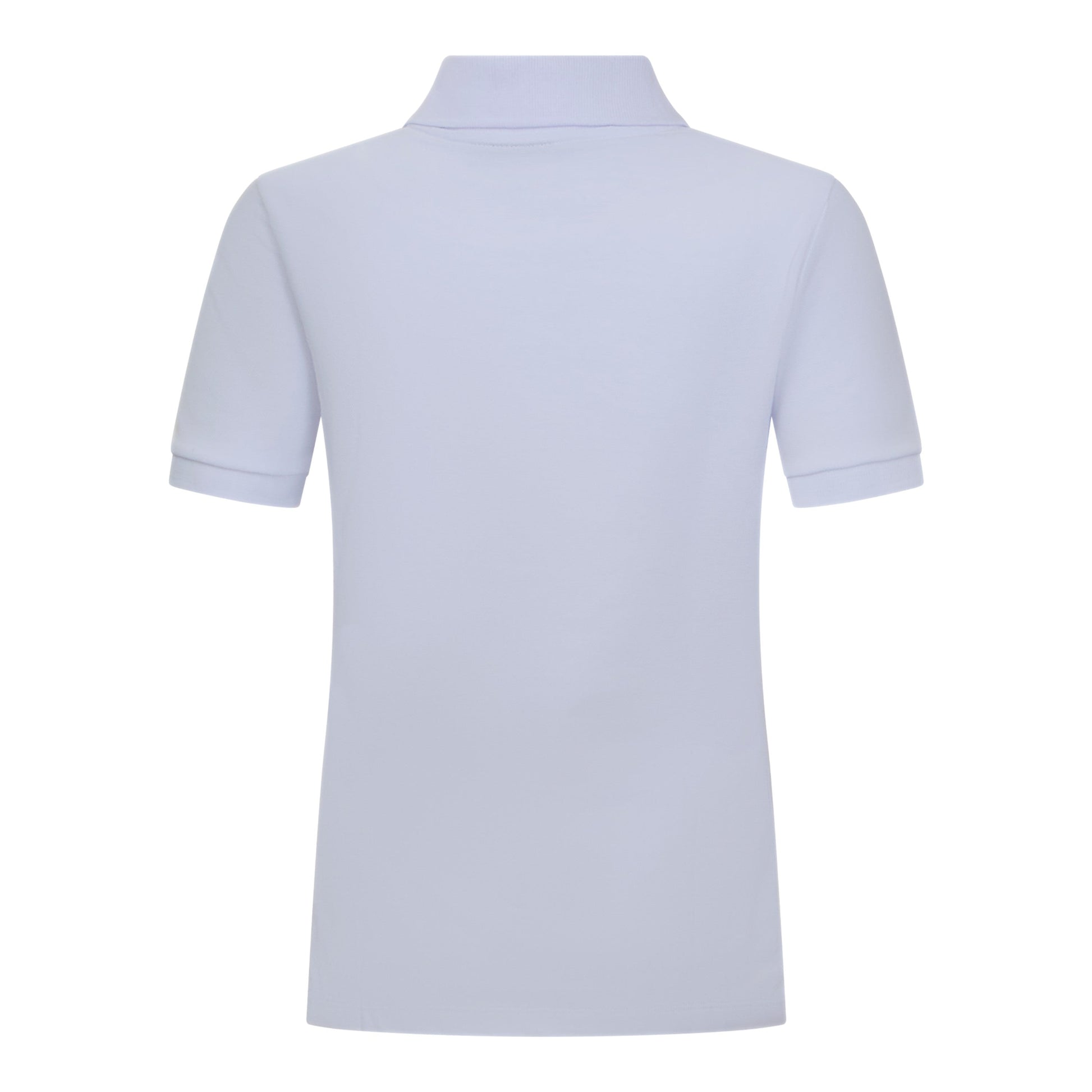 Slim Fit Short Sleeves Polo in Interlock Piquet with Embroidery Gisada Logo - Gisada.com