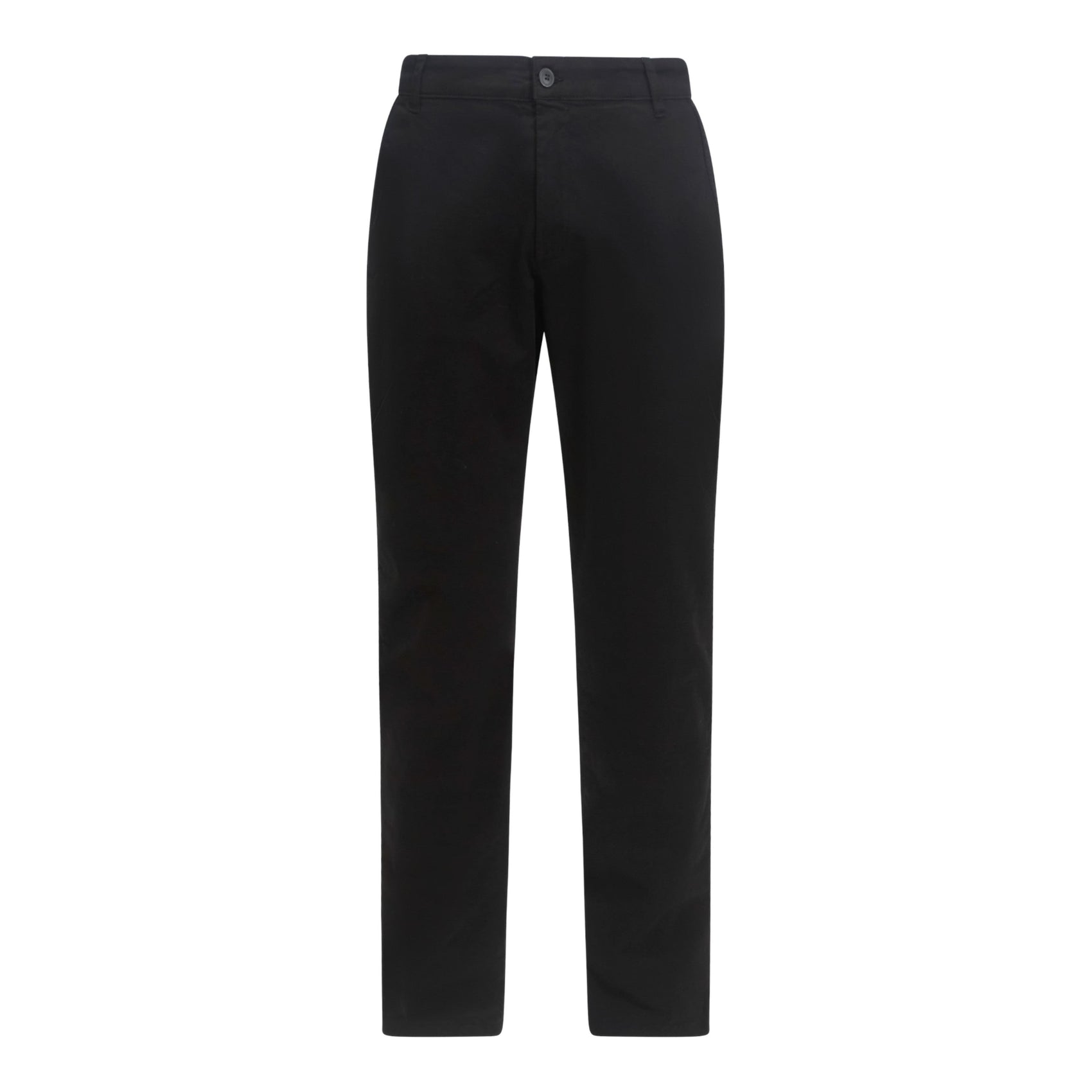 Straight Leg Chino with Mini Label on Back Pocket - Gisada.com