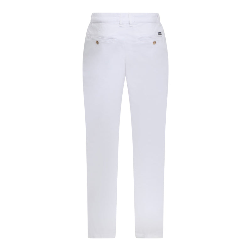 Straight Leg Chino with Mini Label on Back Pocket
