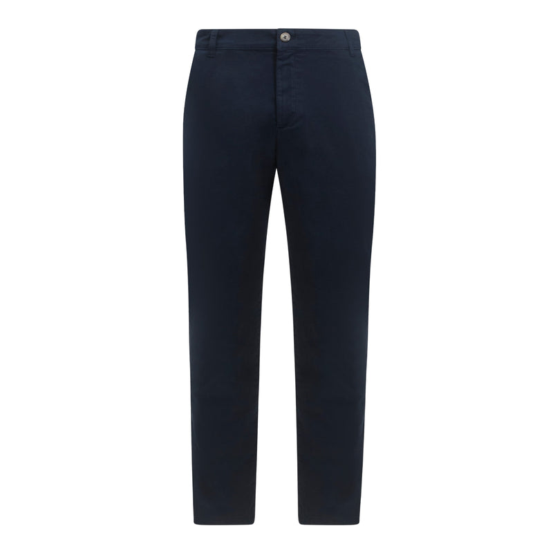 Straight Leg Chino with Mini Label on Back Pocket - Gisada.com