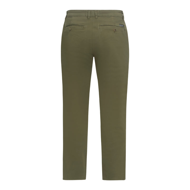 Chino aus Baumwolle mit geradem Bein und Gisada-Label