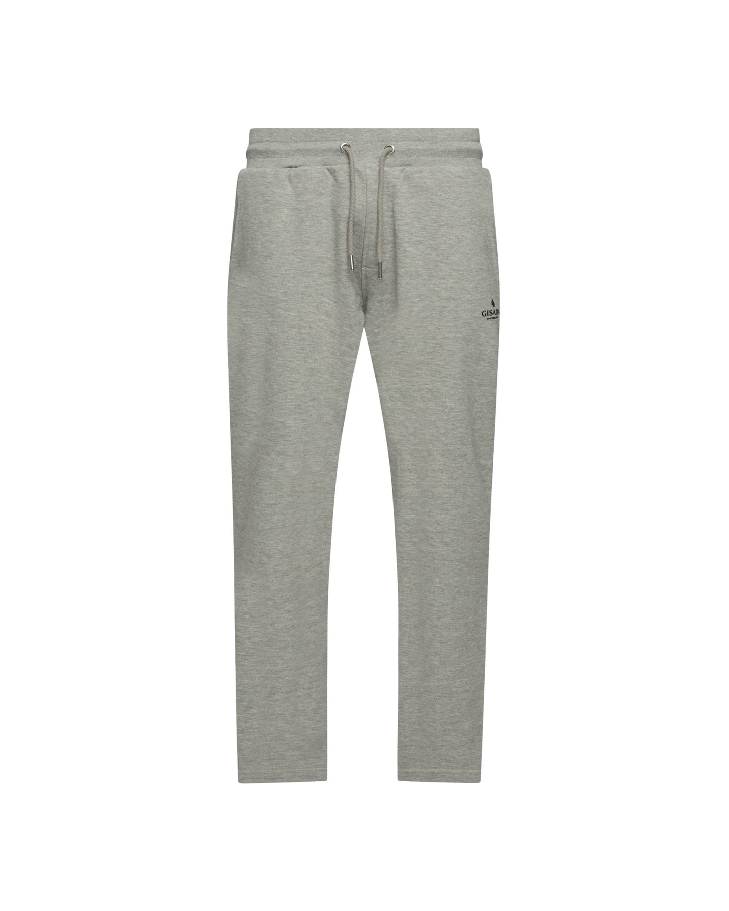 Straight Leg Sweatpants with Small Silicone Printed Logo - Gisada.com