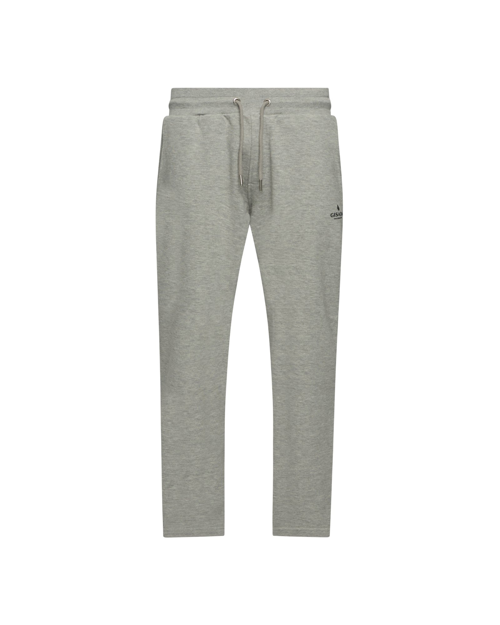 Straight Leg Sweatpants with Small Silicone Printed Logo - Gisada.com