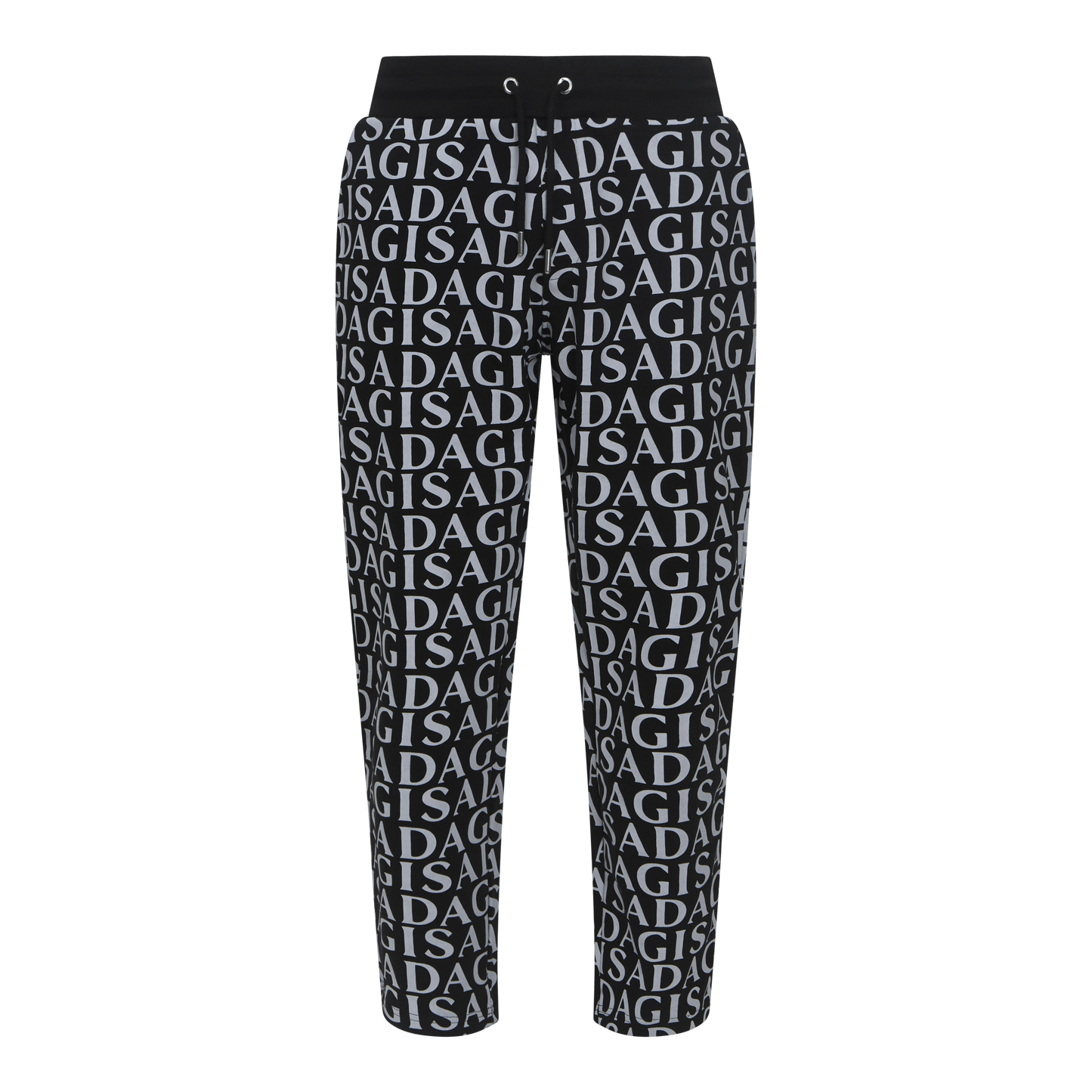 Straight Leg Sweatpants with Small Silicone Printed Logo - Gisada.com