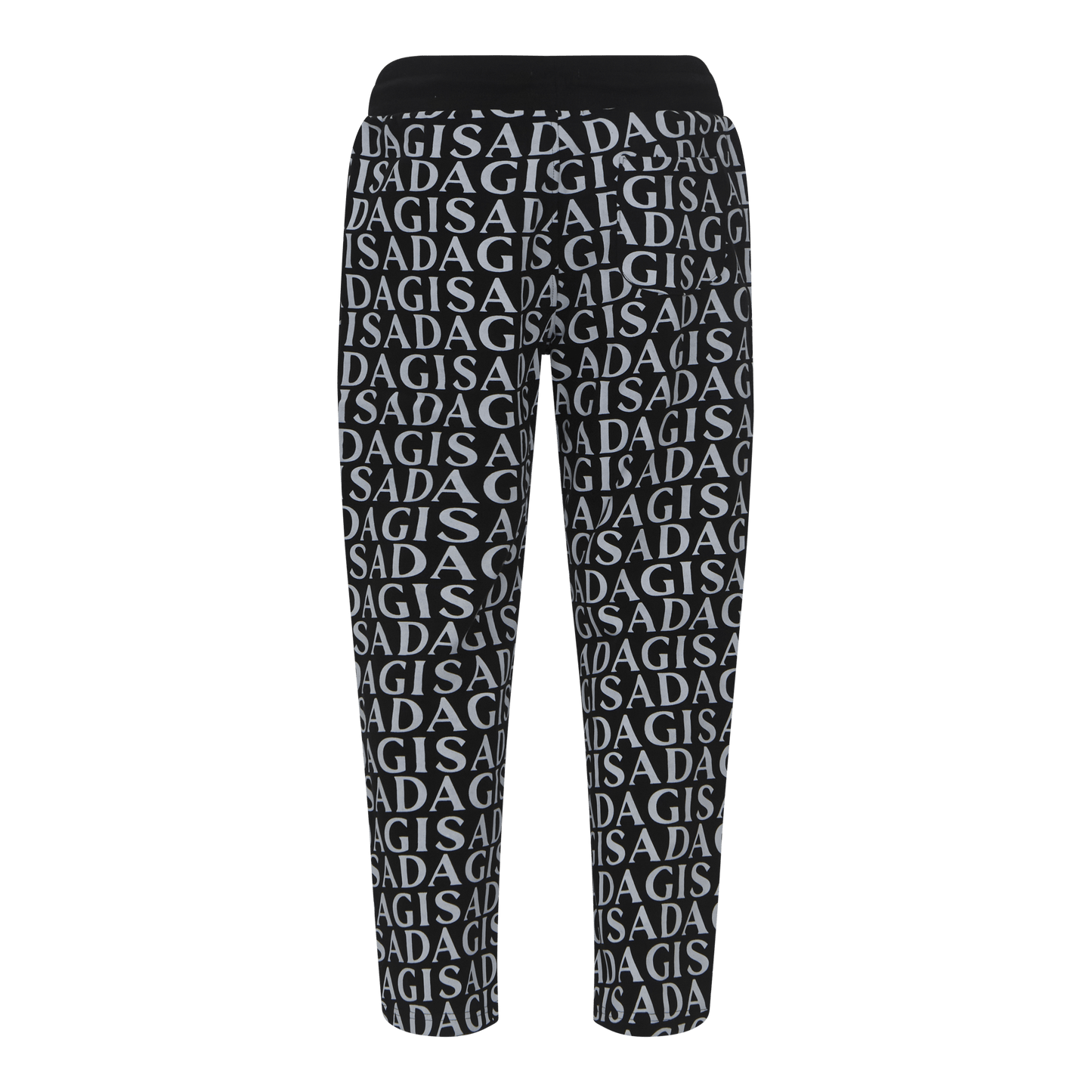 Straight Leg Sweatpants with Small Silicone Printed Logo - Gisada.com