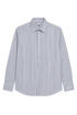 Striped Fine Cotton Poplin Shirt - Gisada.com