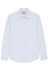 Striped Fine Cotton Poplin Shirt - Gisada.com