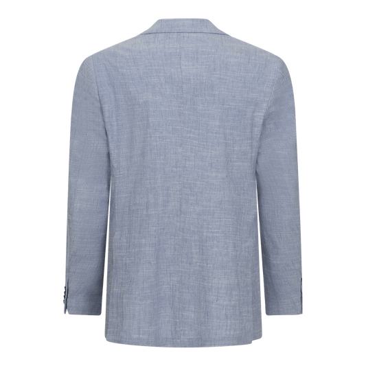 Tokyo Tweed Blazer in Luxe Linen Cotton - Gisada.com
