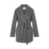 Wool‑Blend Wrap Coat with Belt - Gisada.com