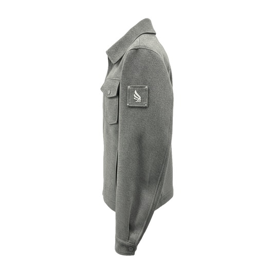 Zip‑Up Jacket with Chest Pockets - Gisada.com