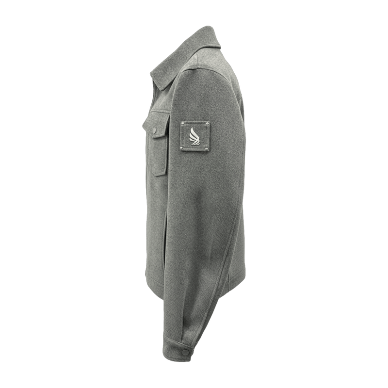 Zip‑Up Jacket with Chest Pockets