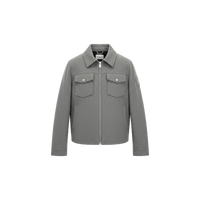 Zip‑Up Jacket with Chest Pockets - Gisada.com