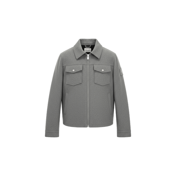 Zip‑Up Jacket with Chest Pockets - Gisada.com